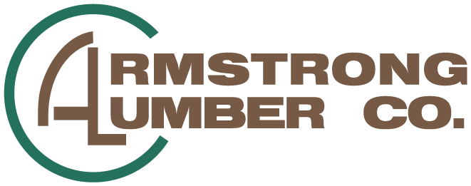 Armstrong Lumber Company logo, full color, Corpus Christi, Texas